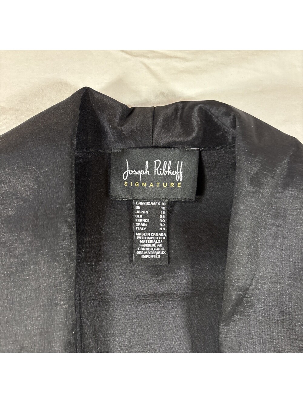 Joseph Ribkoff  Signature blazer - Picture 3 of 9